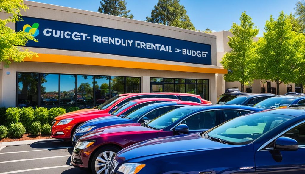 budget-friendly rental cars close by