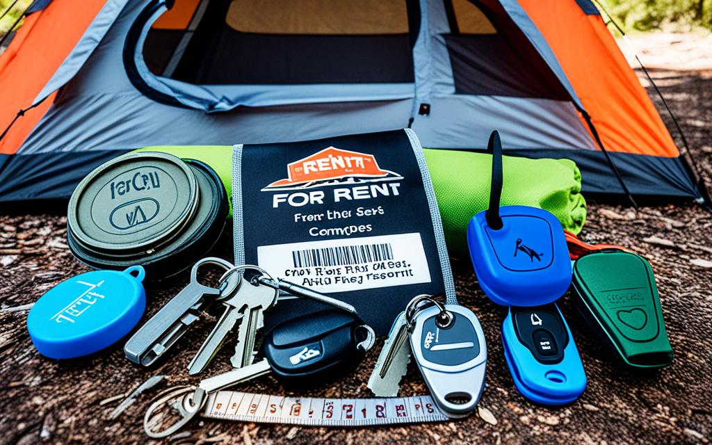 car and camping gear rental savings