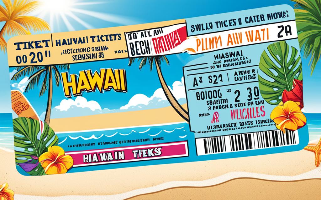 holiday tickets to Hawaii