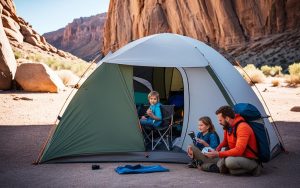 how to camp in the hottest American desert image